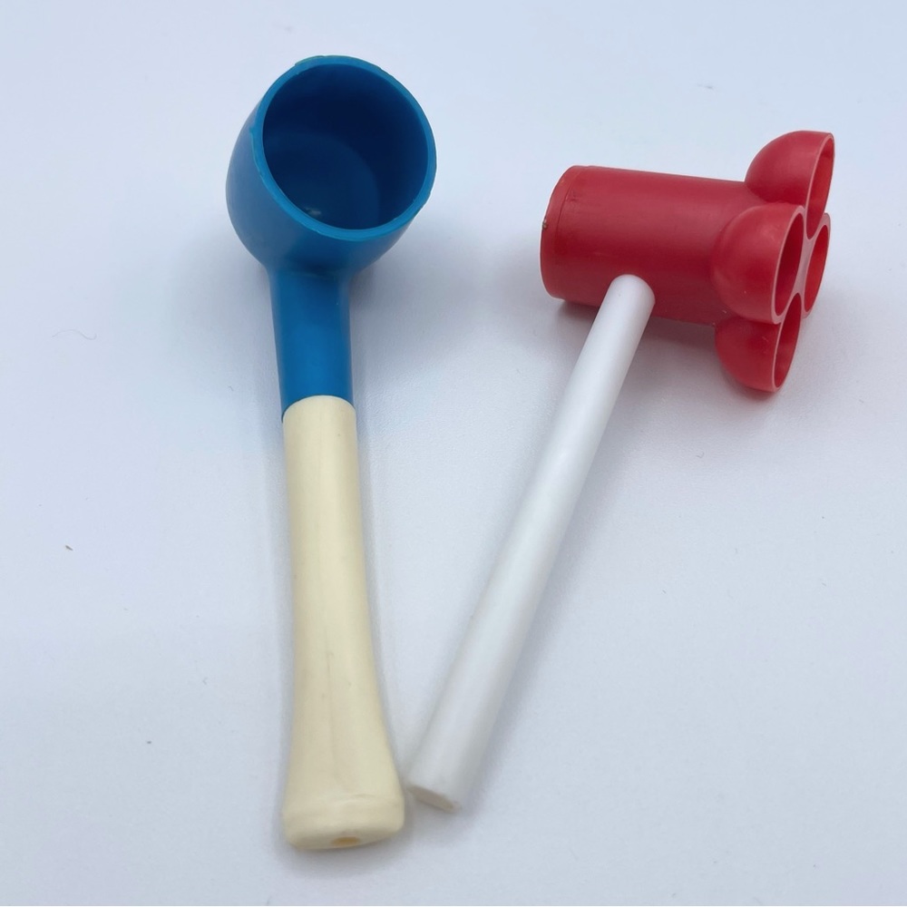 2 Vintage Bubble Blower 1970s
